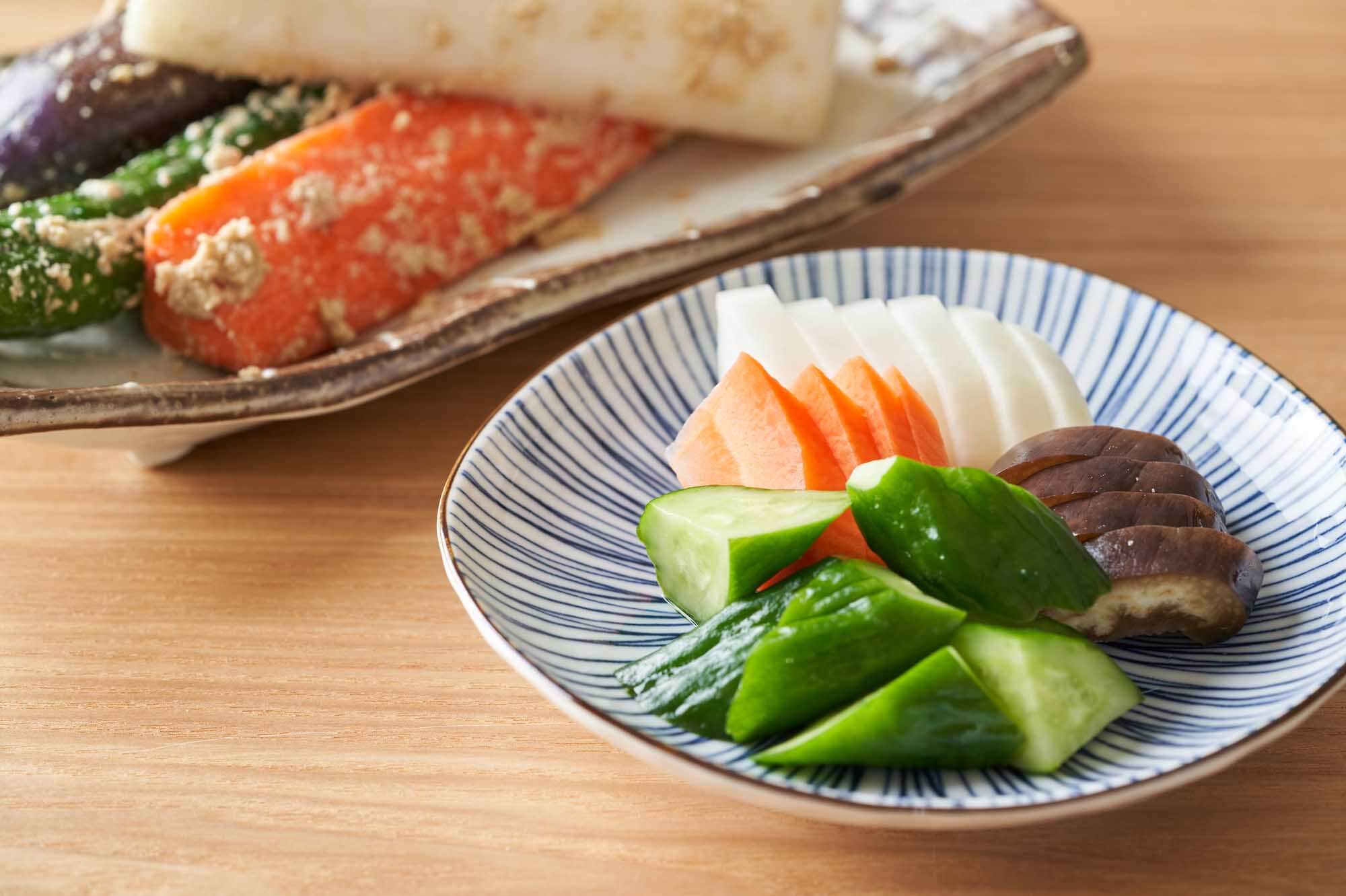 漬物の盛り合わせ