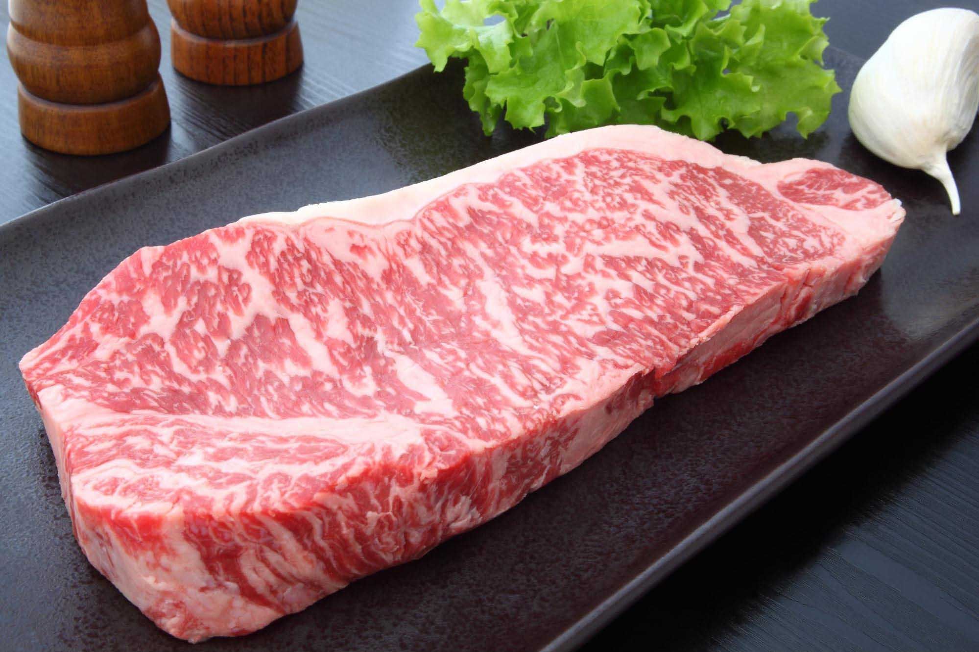 神戸牛のステーキ肉