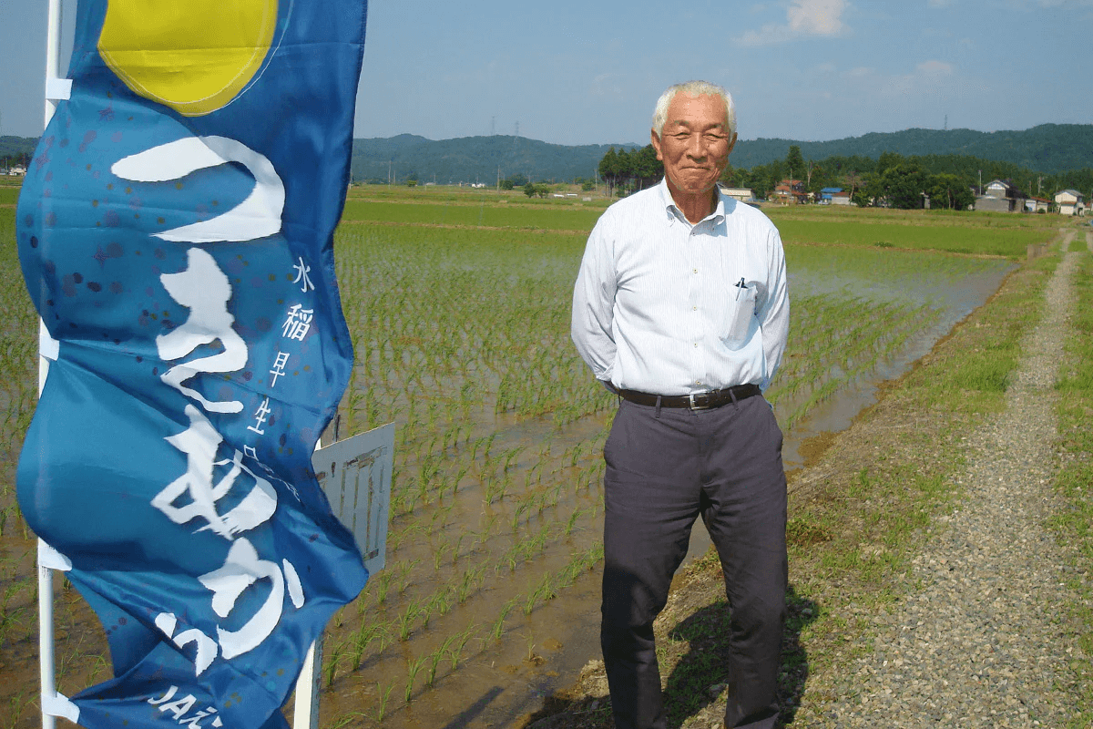 農事組合法人大西 代表理事 武田敏一