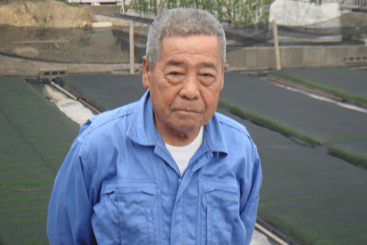 JA北九 稲作部会 元気つくし研究会 班長 野村武文