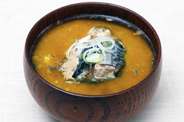 サバ缶の味噌汁