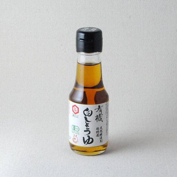 おすすめの醤油 有機白醤油(七福醸造)